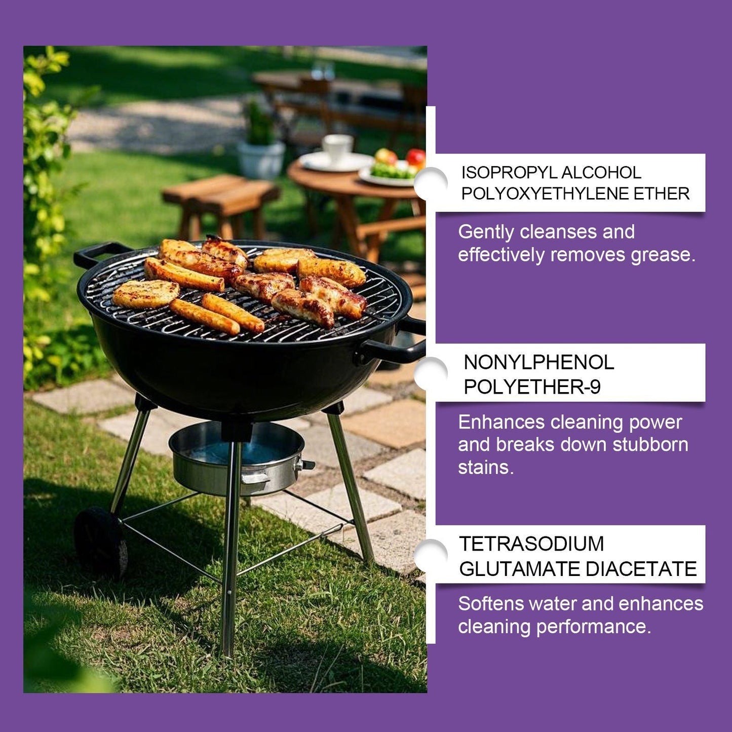 🔥 Buy 2 Get 1 Free  🧼 Powerful Grill Degreaser Spray – Kitchen Grease Killer & Heavy-Duty Clean✨