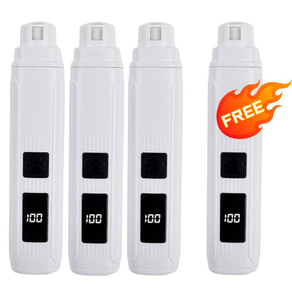 🥳2026 HOT SALE🥳💞50K+ SOLD!🐶💨 50% OFF! Electric Pet Nail Grinder – Whisper‑quiet, 3‑step gentle grinding. LED power display & USB‑C rechargeable – stress‑free grooming for dogs & cats! 🛡️✨
