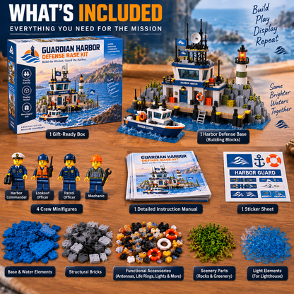 ⚓ Guardian Harbor Building Block Set