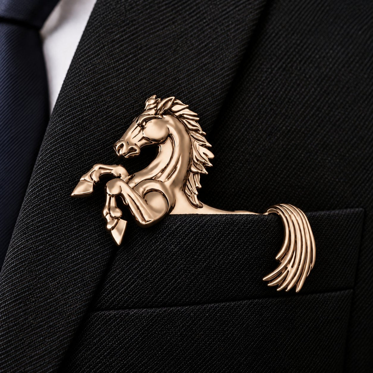 🌟 Luxury Sculpted Animal Brooch – Premium Statement Piece for Suits & Blazers