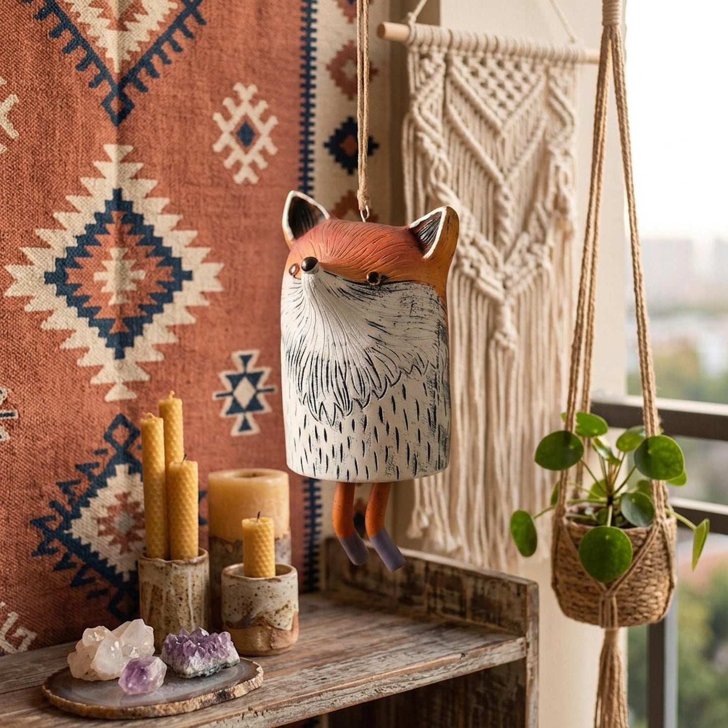 🦊 Whimsical Animal Wind Chimes | Handmade Garden Friends That Bring Your Outdoor Space To Life