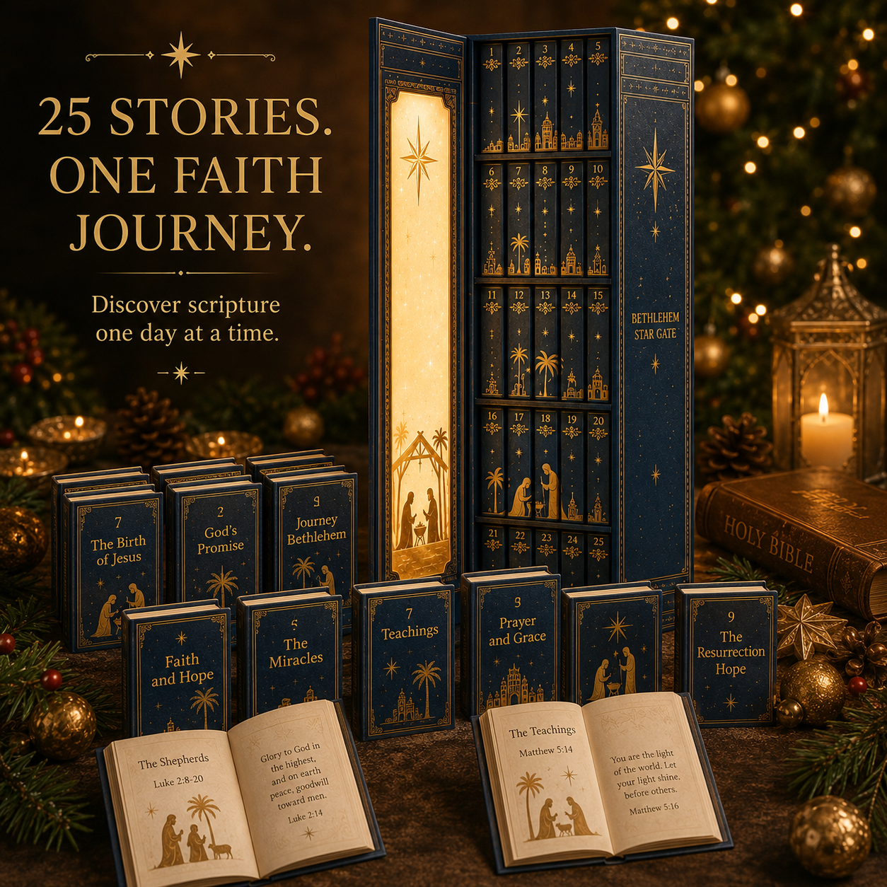 🔥Last Day 50% OFF⭐Bethlehem Star Gate Mini Book📖