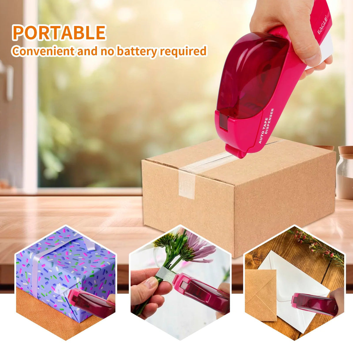 🔥 Last Day 50% OFF - 🎁 Automatic Tape Dispenser -Stop Fighting With Tape