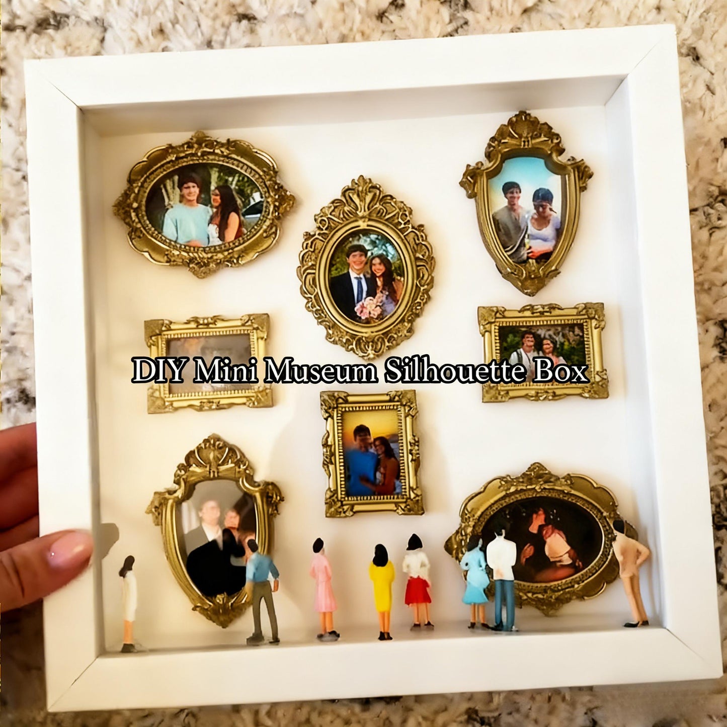 ✨ DIY Mini-Museum-Schattenbox – Zelebrieren Sie Ihre einzigartigen Erinnerungen stilvoll 💖