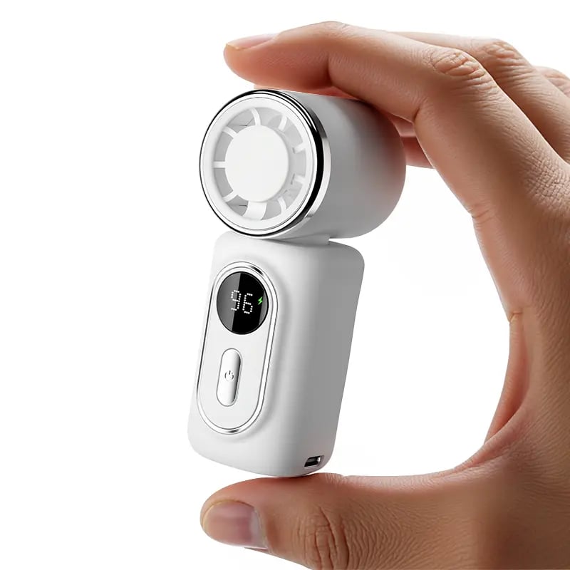 🌬️New Arrival 50% OFF🌬️ Mini Portable Handheld Clip Fan – 3-in-1 Rechargeable 3000mAh Battery 🔋