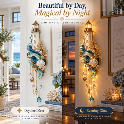 🔥Last Day 49% OFF🗼🌊 Lighthouse Tide Wall Light™ – Lighted Coastal Wall Decor