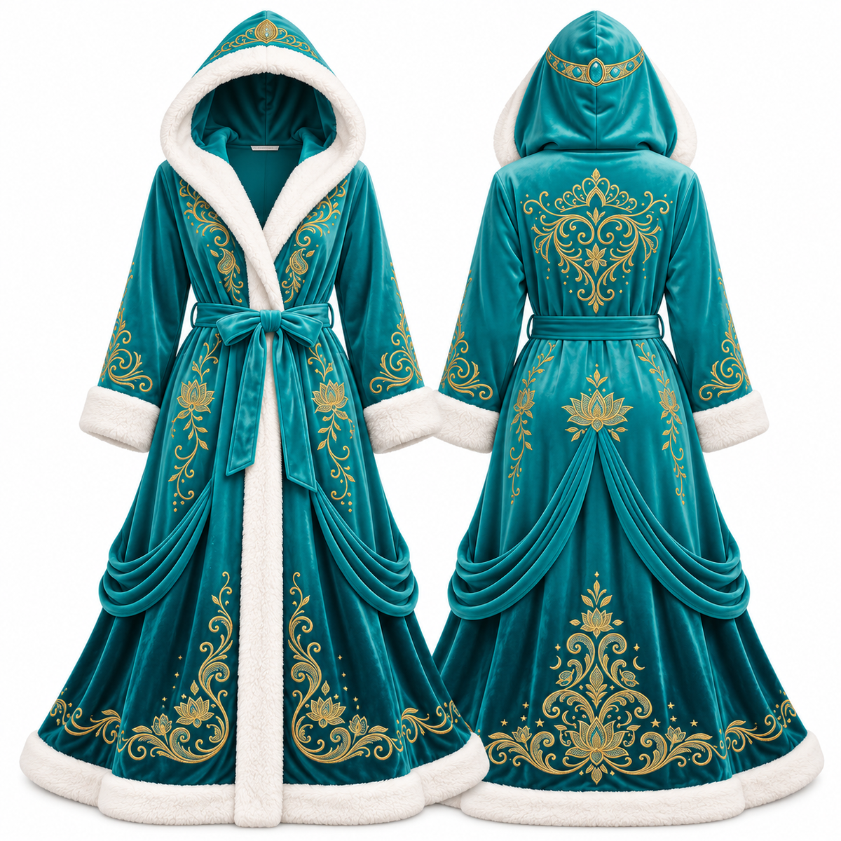 👑 Cotitoc™ Heated Princess Robe – Cozy warmth for cold days