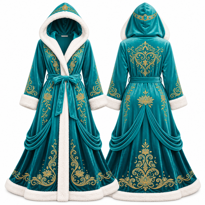 👑 Cotitoc™ Heated Princess Robe – Cozy warmth for cold days