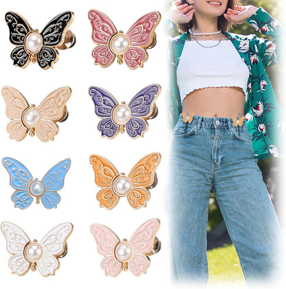 8-Pack Detachable Butterfly Clips🦋