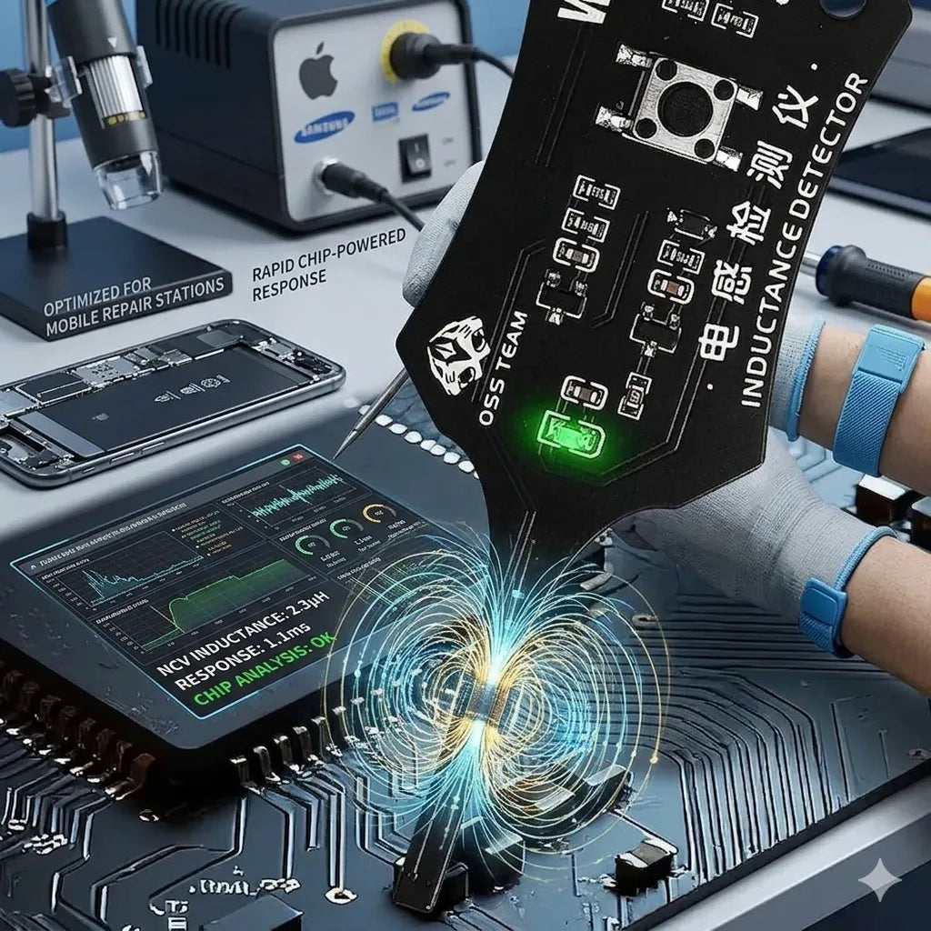 Type-C Inductance Tester Motherboard Coil Tester, Electronic Circuit Board Inductor Detector