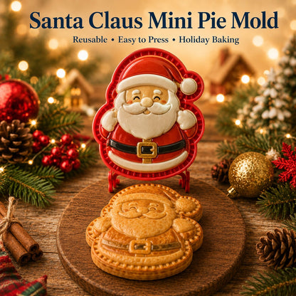 🎄 9-Design Christmas Mini Pie Mold Collection🥧✨