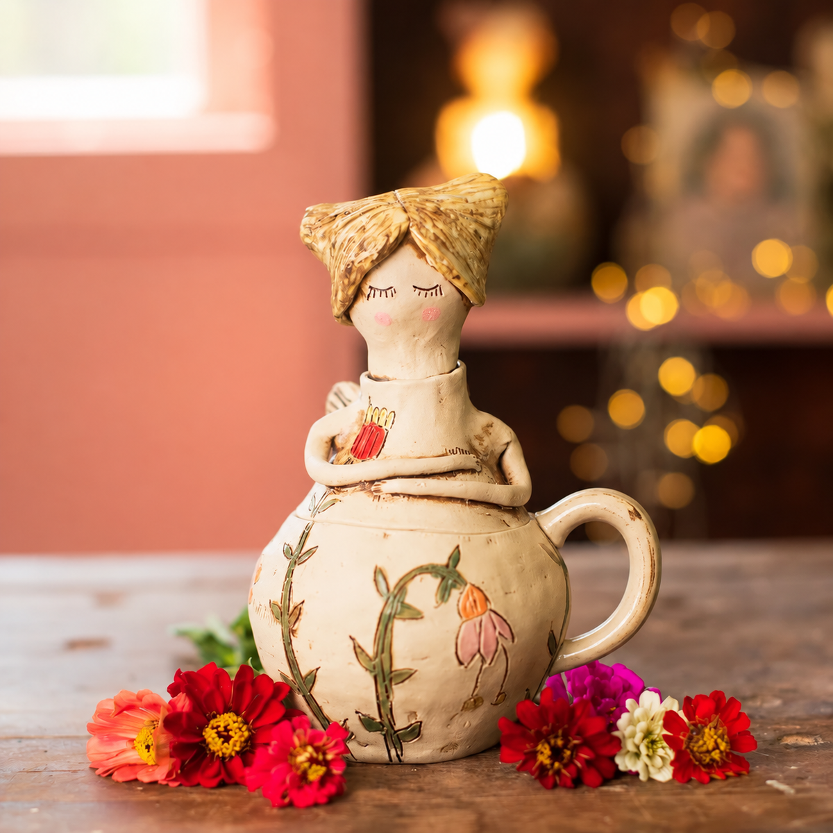 💖 Handmade Fairies 2-in-1 Storage Jar & Mug