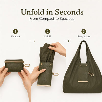 Handheld tote bag