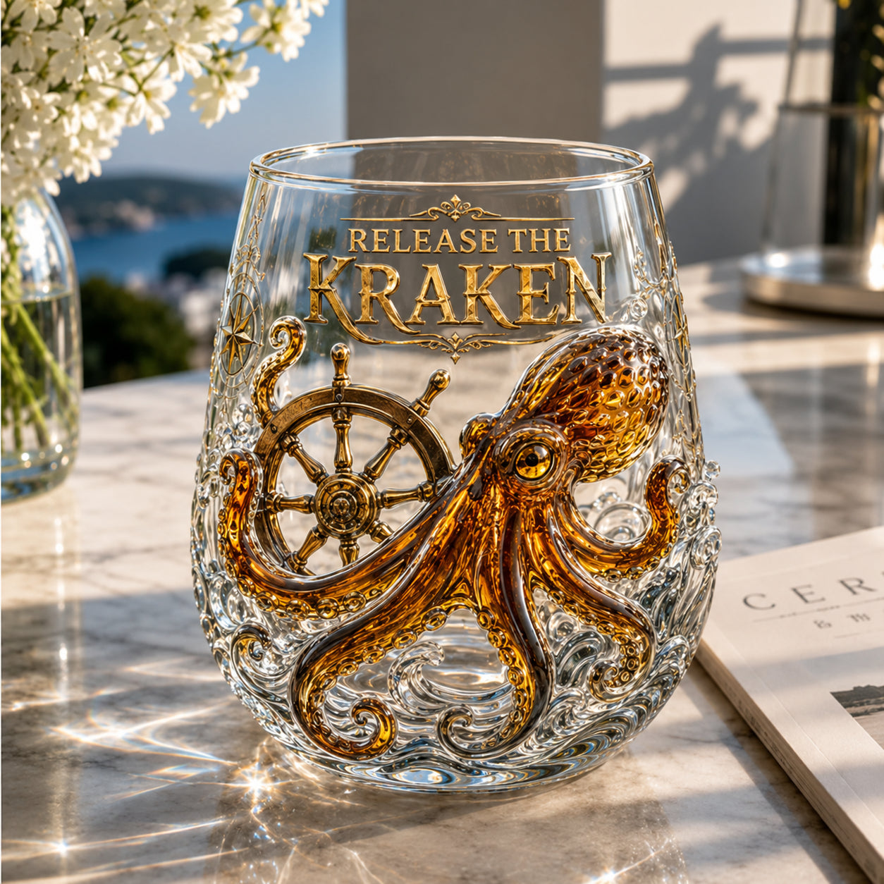 Release The Kraken Pirate Glass Collection — 7-Piece Legendary Ocean Treasure Set🔥🔥🔥Buy 3 Get 1 Free