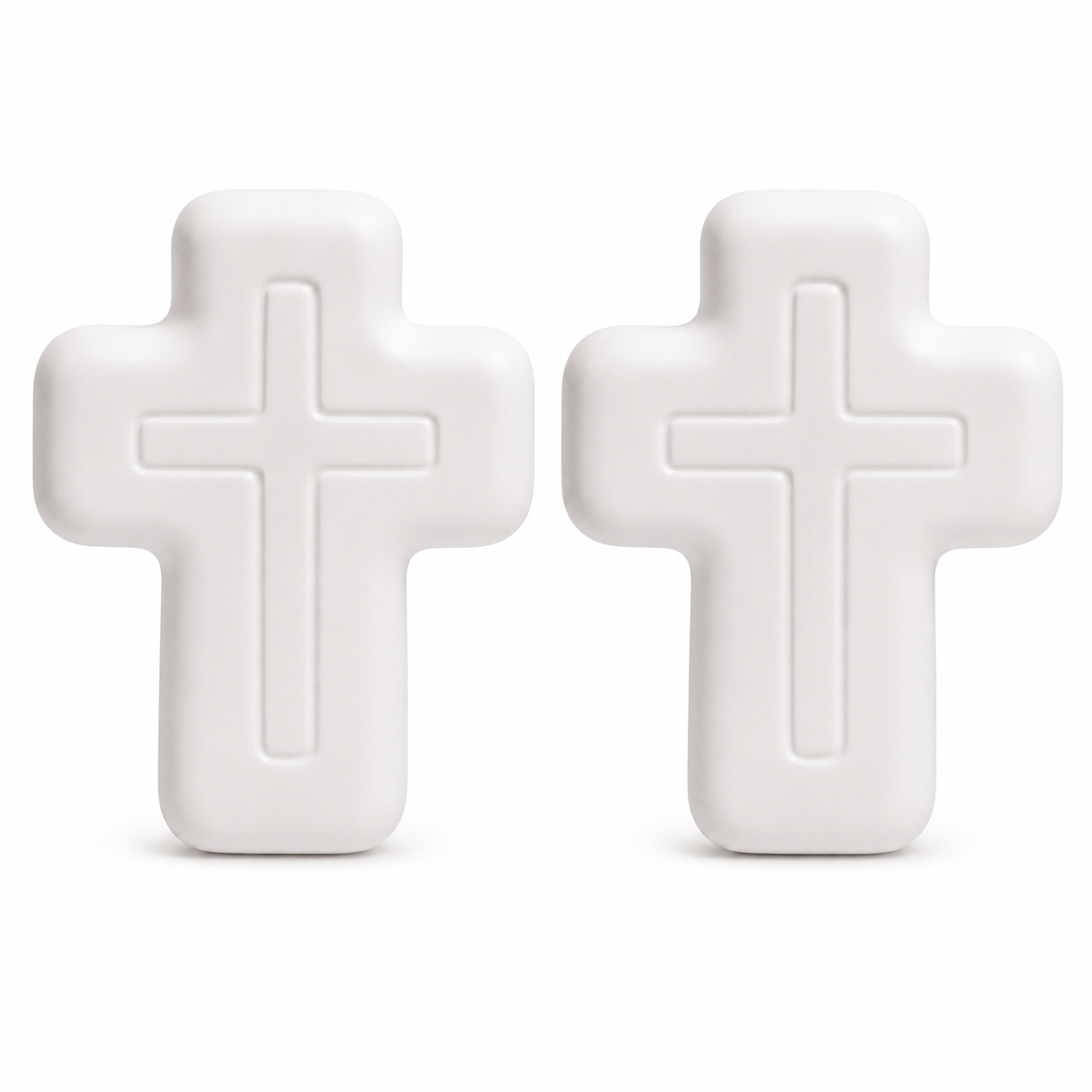 ✝️ Faith-Inspired Cross Squishy – Soft, Odor-Free & Satisfying Squeeze Toy