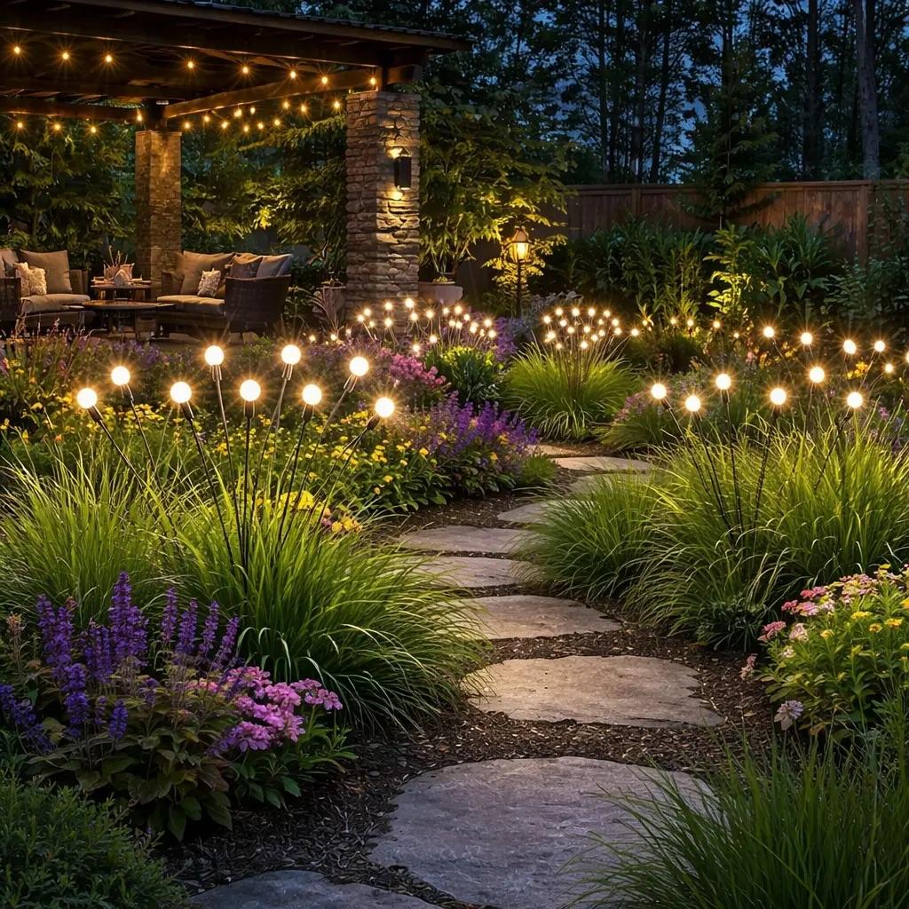 Outdoor Solar Firefly Lights🌿 Waterproof Outdoor Landscape Decor