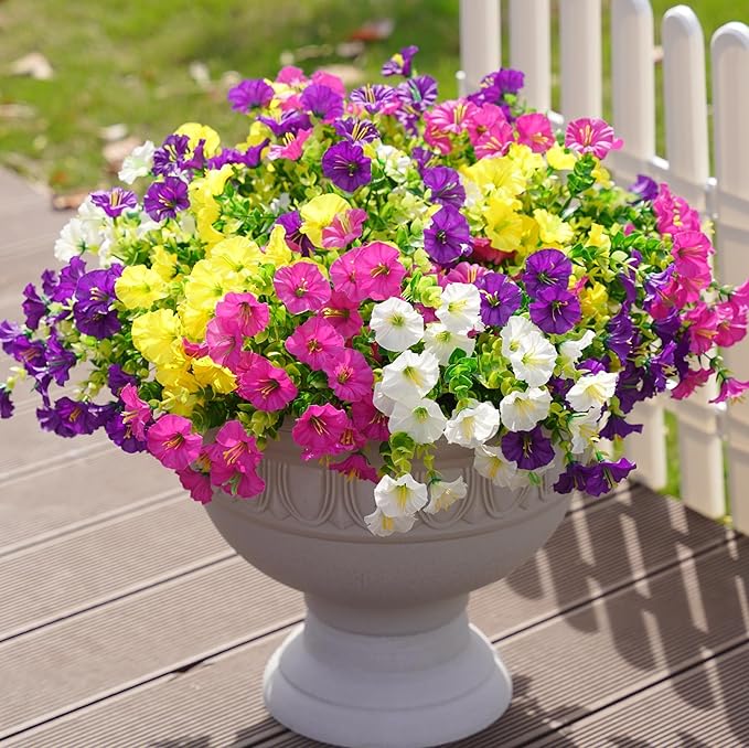 💥Upgraded high-end material🌸UV-resistant and non-fading morning glory