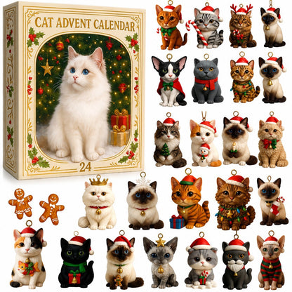 🎄💥Advent Calendar 2026 Cat Advent Calendar - Giftfor Adults Friends CatOwners and Lovers Christmas Holiday Countdown Gift