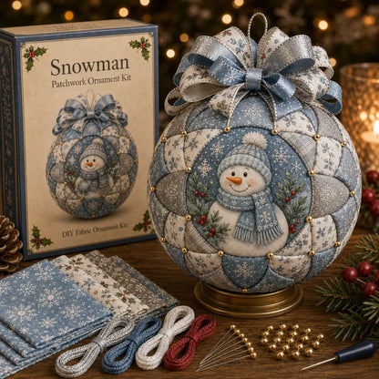 🎄 Christmas Classics Patchwork Ornament DIY Kit