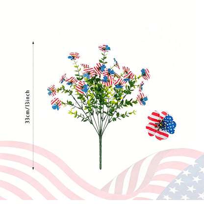 🔥🇺🇸 July 4th Sale 60% OFF Patriotic Artificial Blooms💐