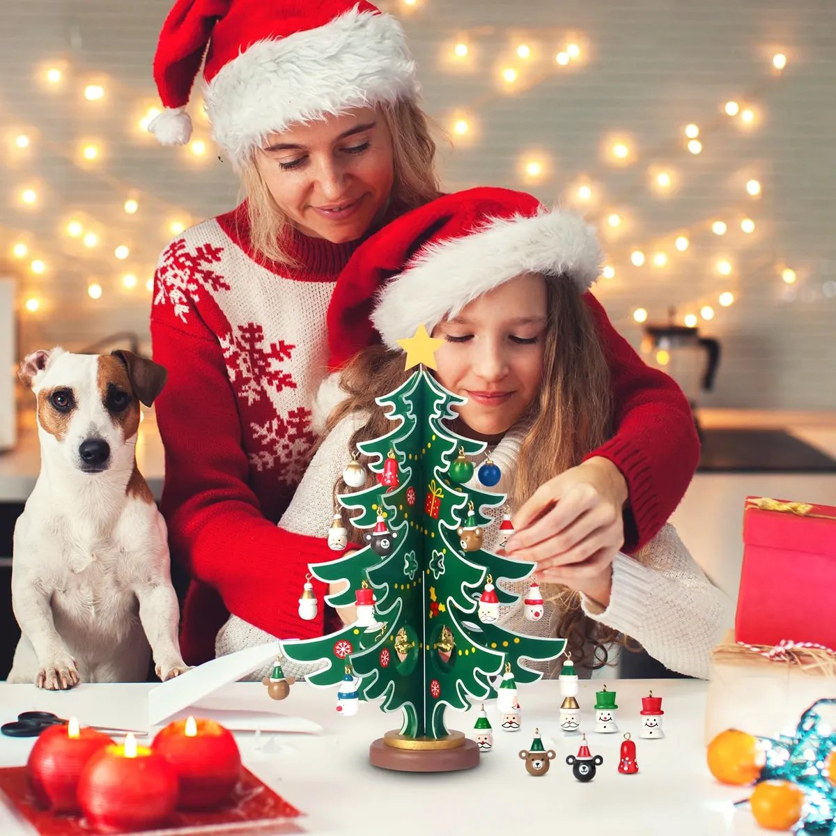 🎄🎁 24-Day Christmas Tree Advent Calendar – ✨Daily Ornament Surprises for Kids & Holiday Family Fun