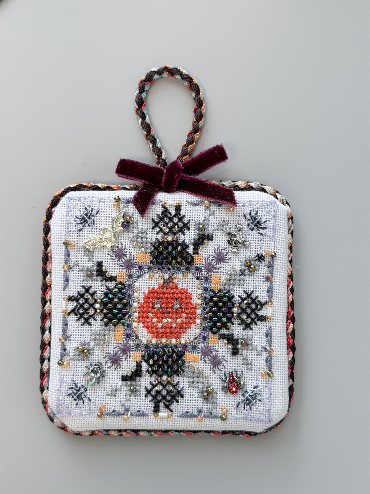 🎃Halloween Cross Stitch Kit – Beginner Friendly