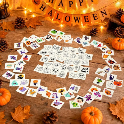 🎃Halloween Tattoo Mega Pack: 300+ Glowing Designs for Trick-or-Treat👻