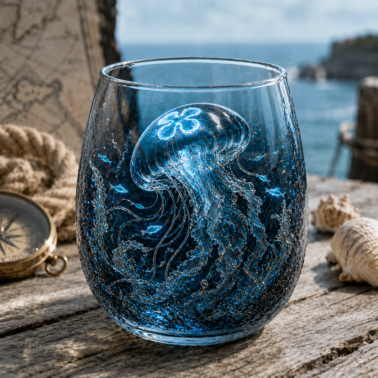 Release The Kraken Pirate Glass Collection — 7-Piece Legendary Ocean Treasure Set🔥🔥🔥Buy 3 Get 1 Free