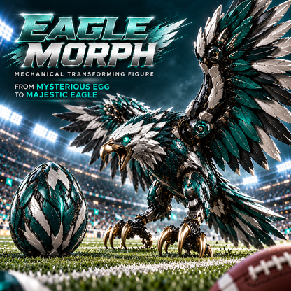 🦅⚡ EagleMorph – Egg to Eagle Transforming Mechanical Figure
