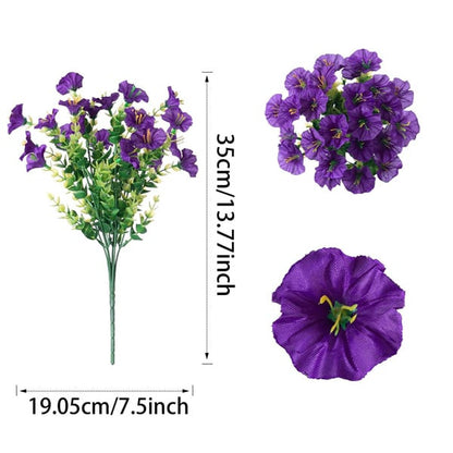 💥Upgraded high-end material🌸UV-resistant and non-fading morning glory