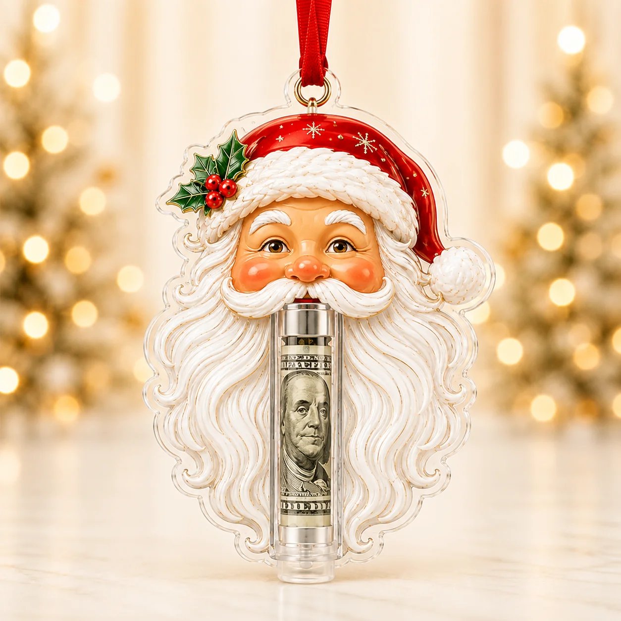 🎁💵 Christmas Cash Holder Ornament — Turn Cash Into a Christmas Surprise