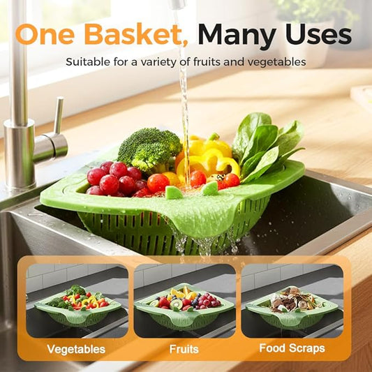 Magnetic Drainage & Filter Basket Sink Strainer