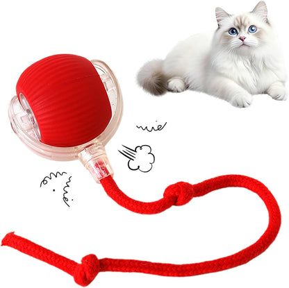 🔥Day Sale 49% OFF🔥 Smart Interactive Cat Toy – 4 Modes, Auto-Avoid, Keeps Your Cat Obsessed