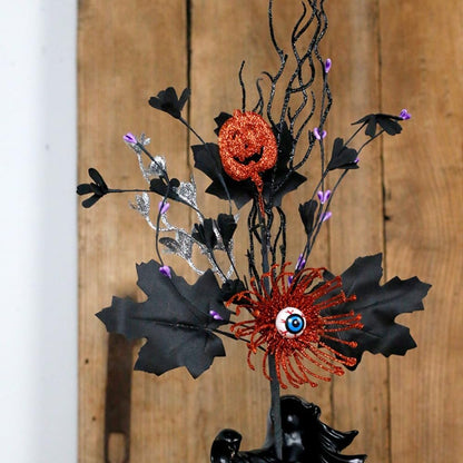 🎃Dark Gothic Halloween Stems – Perfect for Centerpieces, Mantels & Vases
