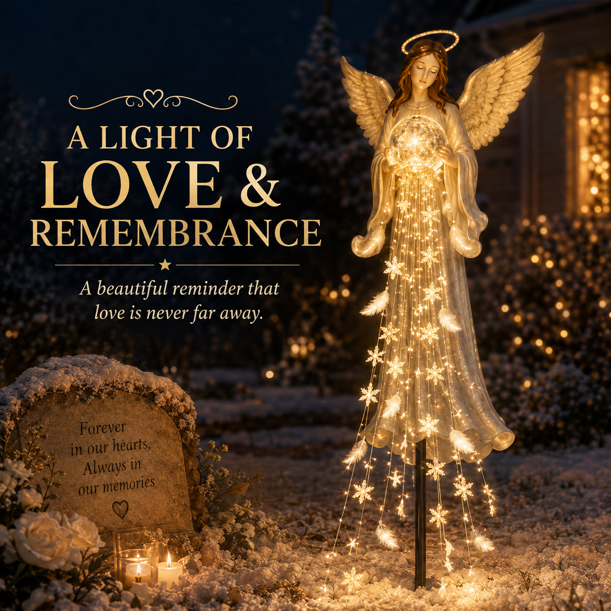 🎁 Today Only: Get 49% Off✨ Solar Angel Remembrance Garden Light👼
