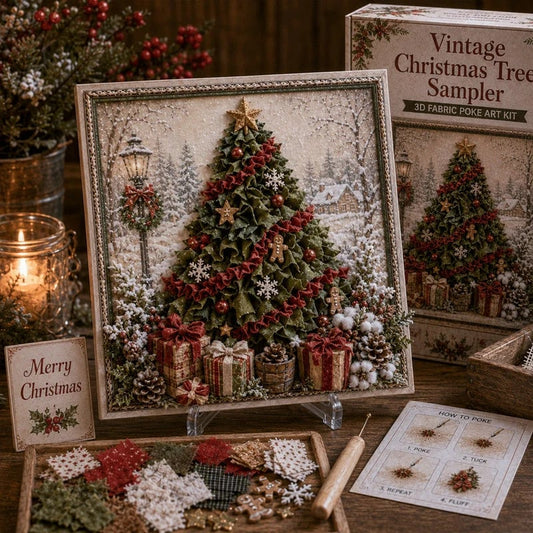 🎁 3D-kerststof-poke-art-set🎄 Buy 2 & Get Free Shipping 🎁
