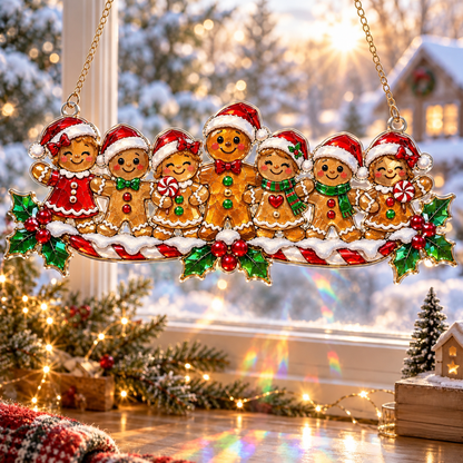 ✨ Whimsical Christmas Window Suncatchers – 11 Whimsical Stained-Glass Window Designs🎄