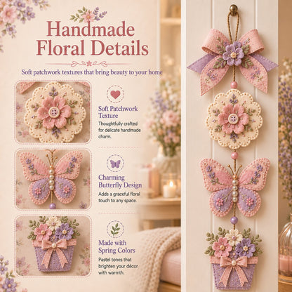🔥Last Day BUY 3 GET 1 FREE✨ DIY Patchwork Hanging Decor Kit | A Heartfelt Handmade Decoration Full of Love & Memories