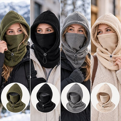 🔥Fleece Double Layer Integrated Mask Hat