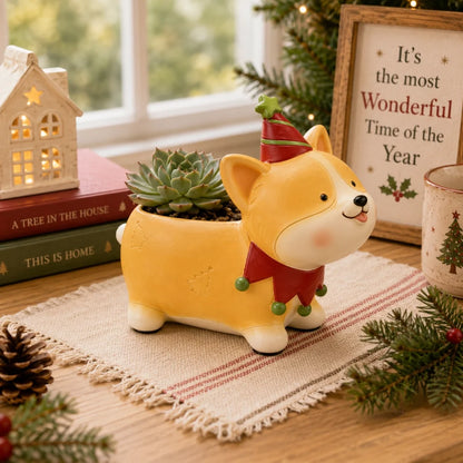 🌿Whimsical Christmas Animal Succulent Planters 🎁