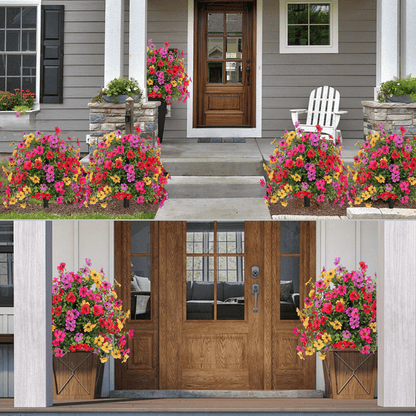 🔥Outdoor/Indoor UV Resistant & Waterproof Artificial Flower Decor