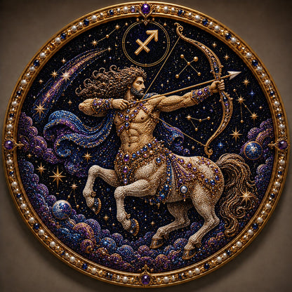 🔥HOT SALE 49% OFF – ✨ Premium 3D Pearl 12 Zodiac Signs Art Kit | Luxury Flocked Canvas with Scratch-Resistant Non-Fading Pearl Beads DIY Handmade Astrology Decor ♈🌙💎