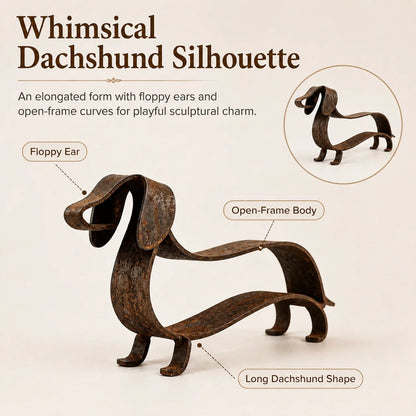 Rustic Charm, Dachshund Style — Metal Sculpture for Home & Garden  (📦Buy 2 Free Shipping)
