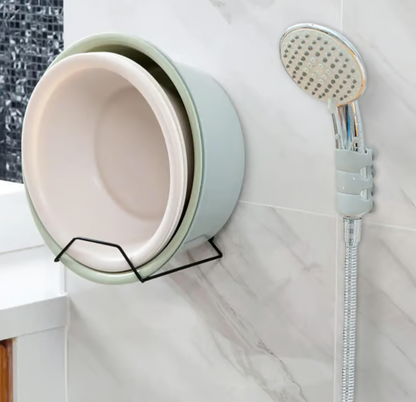 🎉Factory Clearance Sale 60% OFF📦Strong Suction Cup Shower Head Holder, No Drill Removable Shower Head Mount Bracket