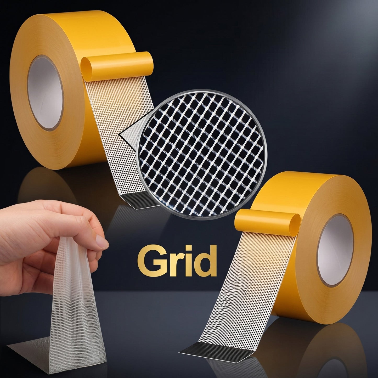 Waterproof Strong Grid Double-Sided Tape Heavy-Duty