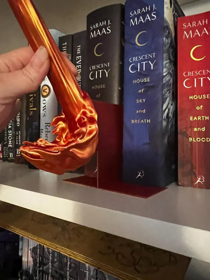 🔥 HOT SALE 🔥🐉Naotstore - Dragon Flame Book Nook