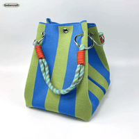 Blue-green stripes