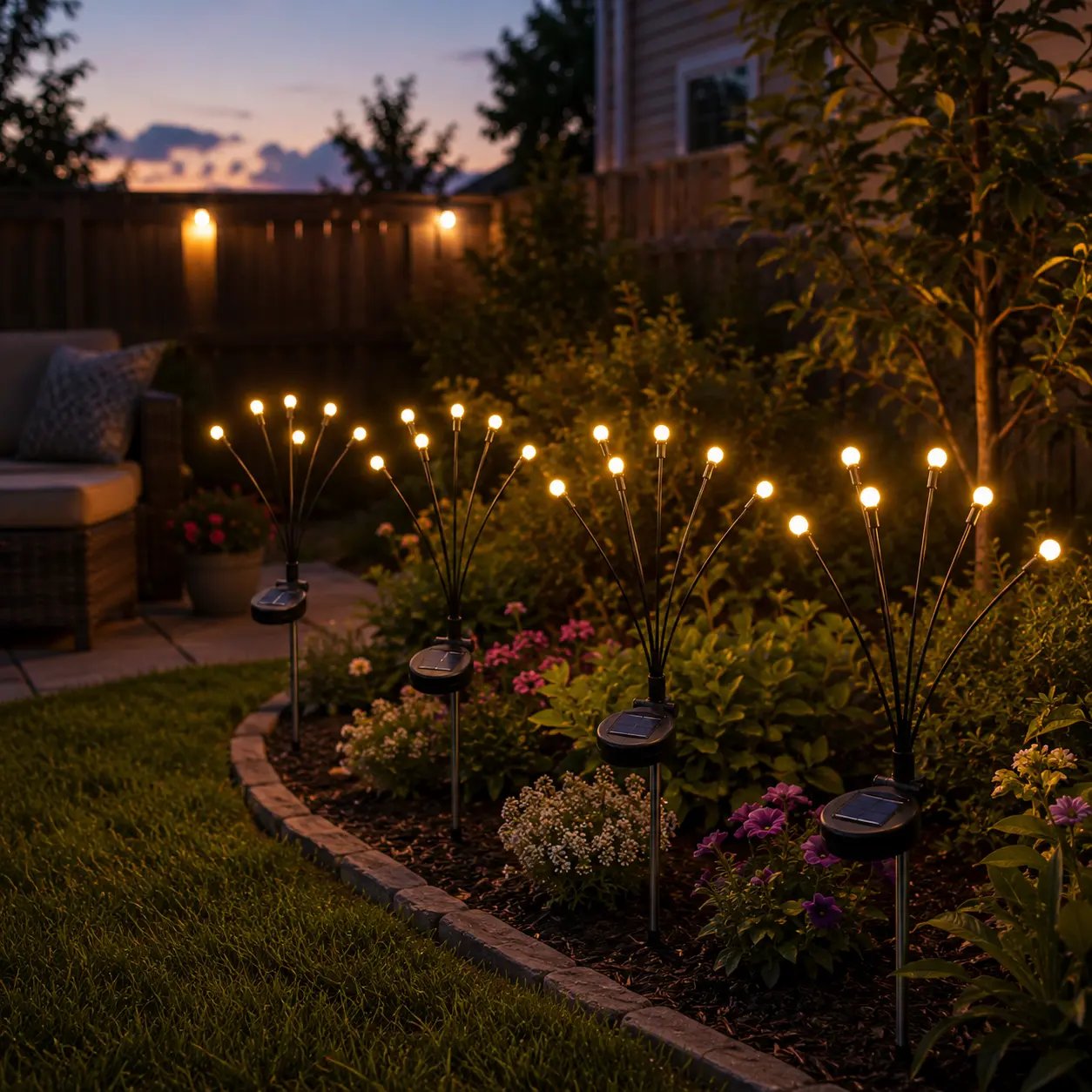 Outdoor Solar Firefly Lights🌿 Waterproof Outdoor Landscape Decor