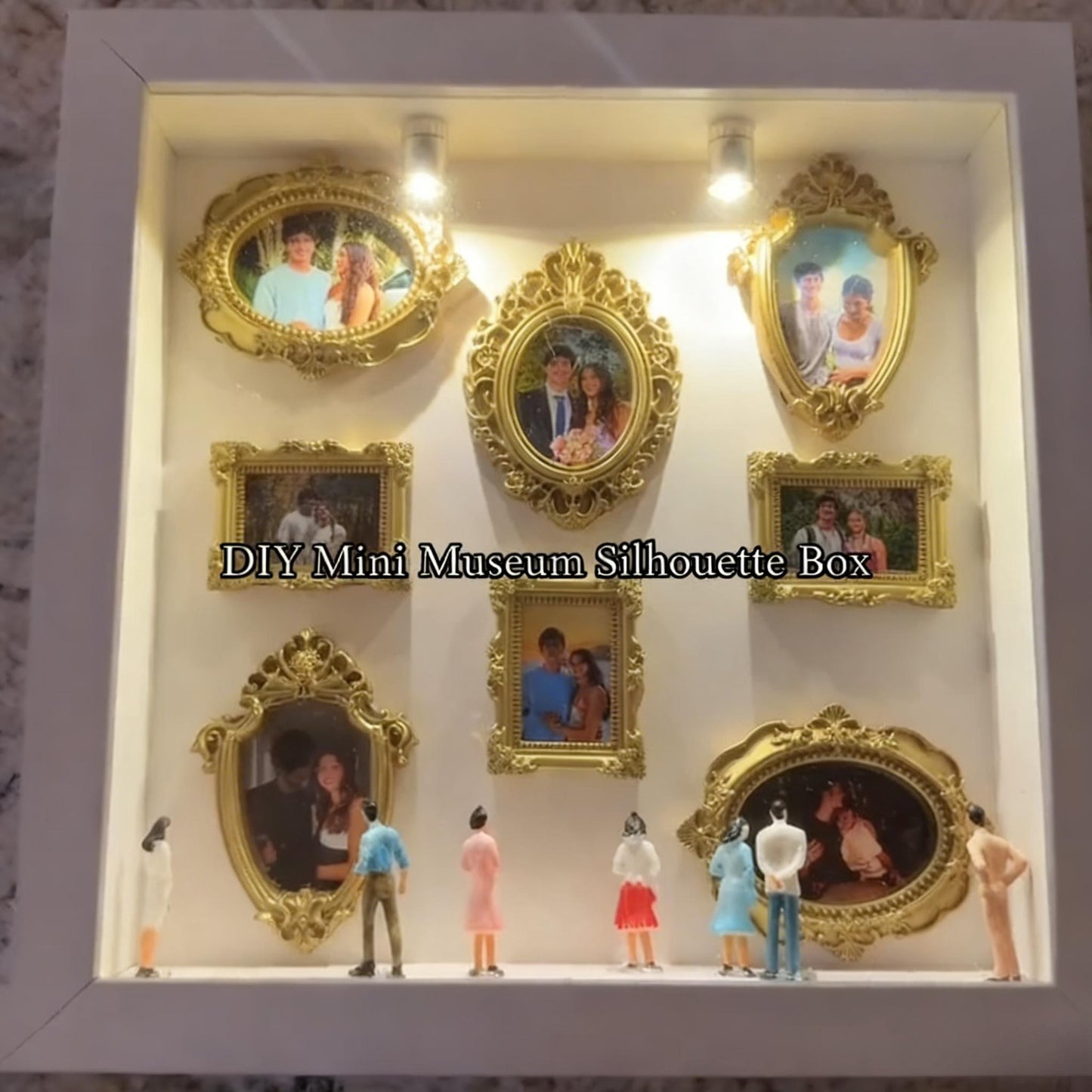 ✨ DIY Mini-Museum-Schattenbox – Zelebrieren Sie Ihre einzigartigen Erinnerungen stilvoll 💖