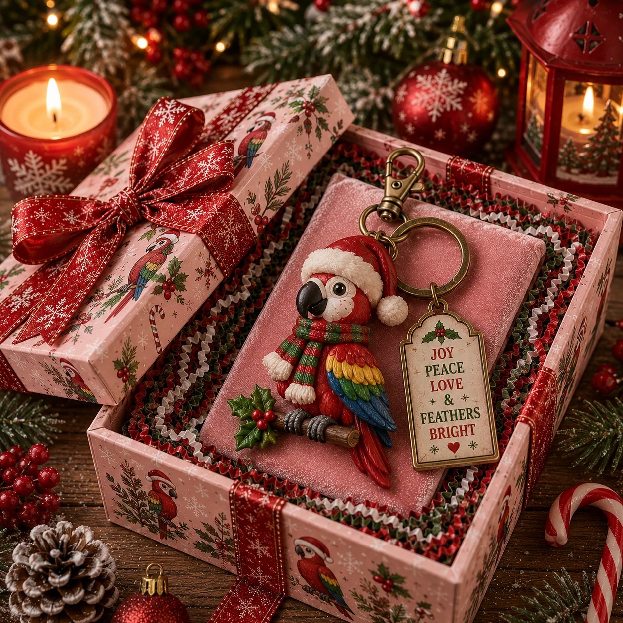 🎅Christmas Early Discount 49% Off🎄2026 Christmas Character Keychain Gift Box🎁